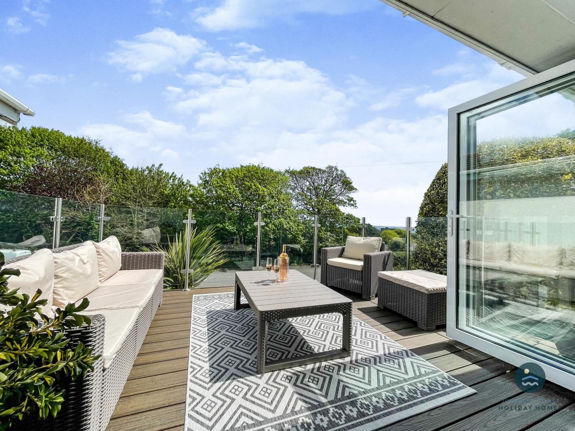 Seafeathers - Luxury Holiday Home With Sea Views Overcombe Zewnętrze zdjęcie